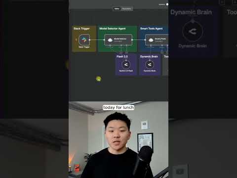 This AI Agent Picks Its Own Brain (10x Cheaper) #n8n #artificialintelligence #aiagent