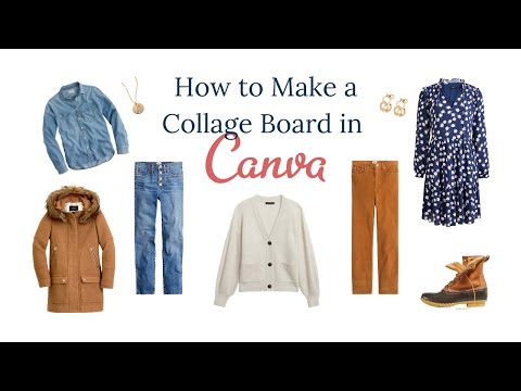 👉🏽 Make Your Own Collage Board with Canva 🤩