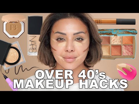 Over 40 Contouring MAKEUP HACKS to look YOUNGER