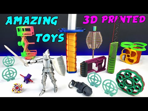 Amazing 3D Printed Toys
