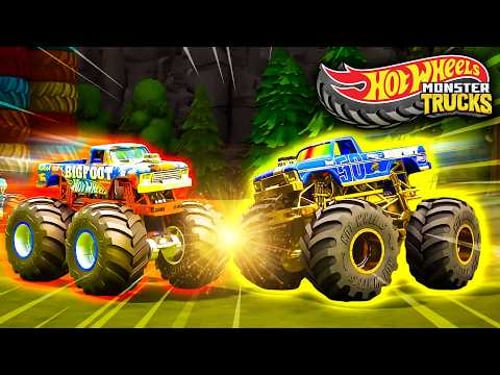Epic Looping Hot Wheels Monster Trucks Challenges! | Hot Wheels