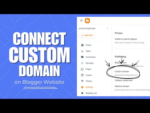 How To Add a Custom Domain Name To Blogger (Updated on 2025)