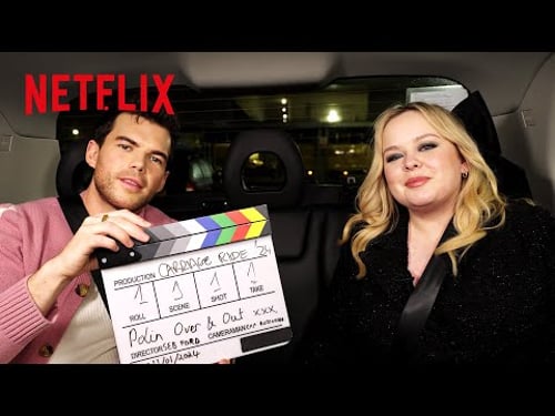 Bridgerton's Nicola Coughlan and Luke Newton Take A Carriage Tour of London | Netflix