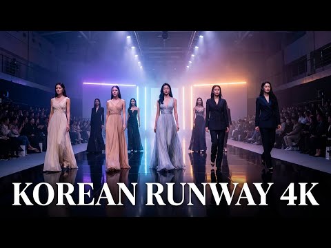 Stunning Korean Models Dominate the Runway | Seoul Fashion Show 4K