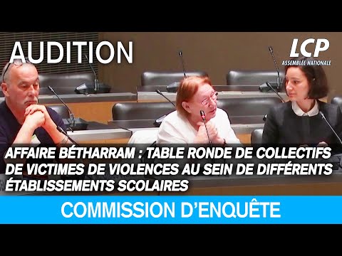 Affaire Bétharram : table ronde de collectifs de victimes de violences à l'Assemblée - 20/03/2025