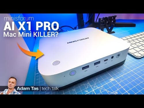 Minisforum AI X1 PRO: Mac Mini Looks, PC Powerhouse?