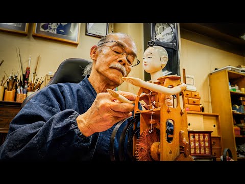 Japan's Only Karakuri Doll Master.300 Years of Exquisite Mechanical Art.