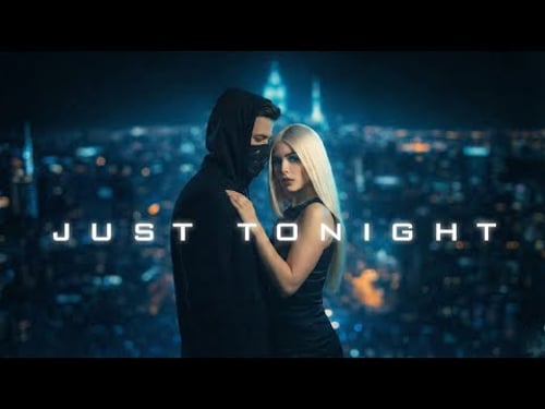 Just Tonight – Emotional Melodic EDM | Alan Walker x Ava Max Style (Official Lyrics Video)
