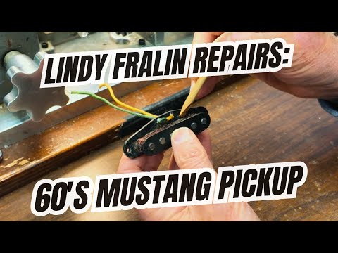 Lindy Fralin Repairs a 60's Fender Mustang Pickup