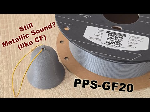 Polymaker PPS-GF20 Filament Tested: Still Sounds Like Metal?