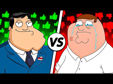 Why American Dad is LOVED and Family Guy is HATED