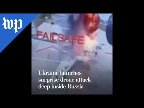 Ukraine launches surprise drone attack deep inside Russia