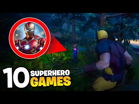 TOP 10 Upcoming Superhero Games YOU NEED TO SEE