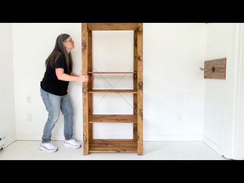 How an old bookshelf can make your living room prettier and more organized!