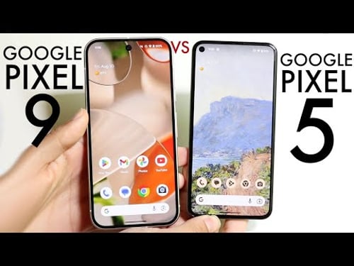 Google Pixel 9 Vs Google Pixel 5! (Comparison) (Review)