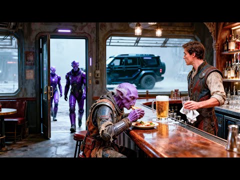 Every Day a Human Tavern Keeper Secretly Fed an Old Alien—Until Two SUVs Arrived at His Doorstep