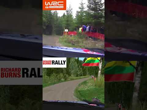 WRC vs Richard Burns Rally #wrc #rally #racing #simracing #gaming