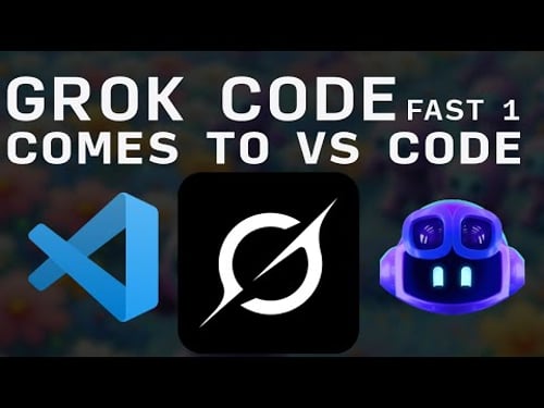 Grok Code Fast 1 in VS Code is Fast - Let's take a look