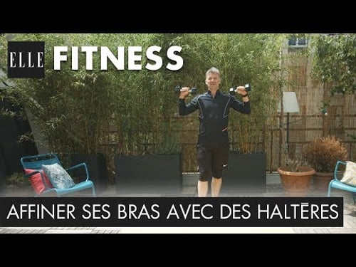 10 minutes to tone your arms (with dumbbells) ┃ELLE Fitness