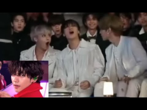 ATEEZ WOOYOUNG, SAN and YEOSANG React to BTS MAMA 2019