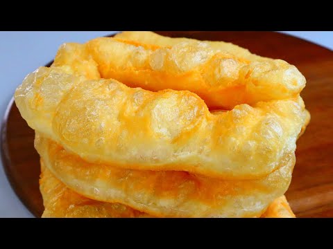 我在做早餐的时候学会了一项技术! 酥脆鼓大泡,快速又简单,再也不买了 I learned a technique while making breakfast! Easy & quick recipe