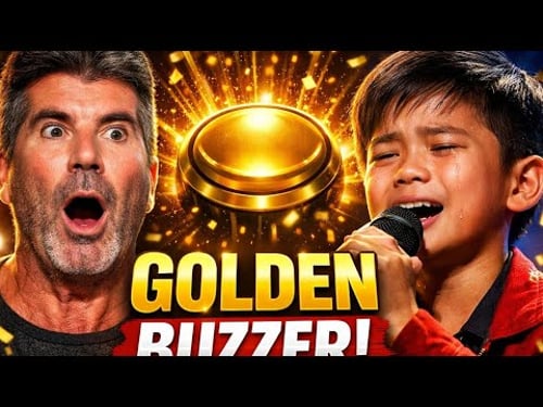 Filipino Boy’s Emotional Performance Wins GOLDEN BUZZER! 😱 Simon Cowell SHOCKED!