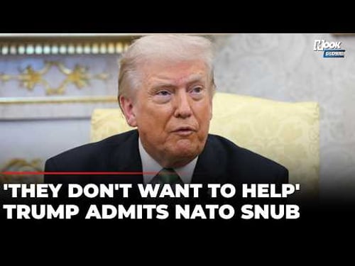 Iran War: Trump Forced To Admit NATO Not Helping US To Protect Strait Of Hormuz | World News