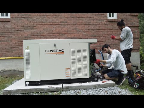 Installing a Liquid-Cooled Generac 25kW Generator | Step-by-Step Installation Guide #Generatech