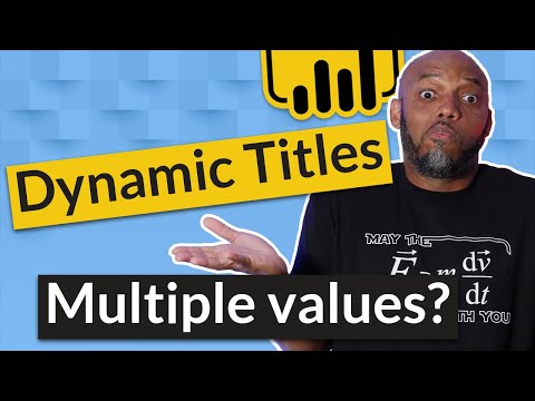 Dynamic titles with multiple slicers or filters in Power BI