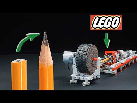 #LEGO Motorized Office Supplies - Making and Testing in #legotechnic #experiment