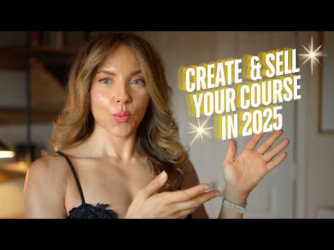 How to Create & Sell Courses (A Masterclass)
