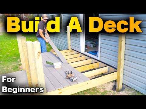 How to Build a Simple Deck | Easy DIY Deck Tutorial for Beginners