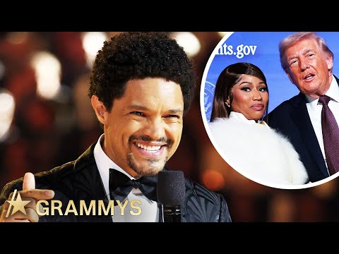Trevor Noah Roasts Nicki Minaj For Trump Friendship During Grammys Monologue