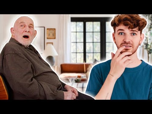 My 84 Year Old Landlord REACTS to my Apartment Makeover