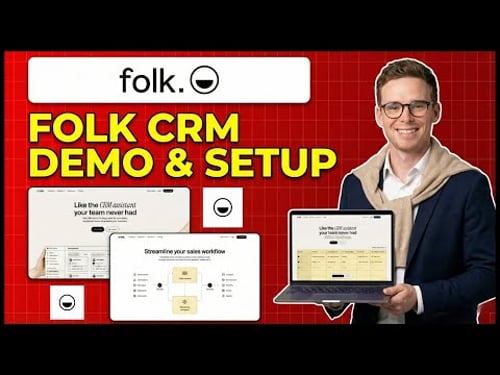 Folk CRM Demo & Setup (2026) How To Use Folk CRM? (Step By Step) Best Simple & Easy To Use CRM