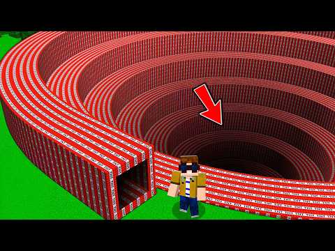 PAT FINDET einen TNT SPIRAL TUNNEL vs. DIAMANT! (Minecraft)
