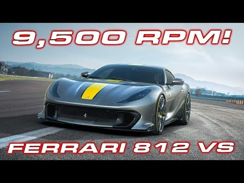 ORDERING THE Ferrari 812 Competizione Aperta? * 830HP * 9,500 RPM Screamer * Sneak Peak