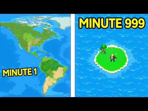 I Made a Battle Royale Where Land Shrinks Every Minute in Worldbox