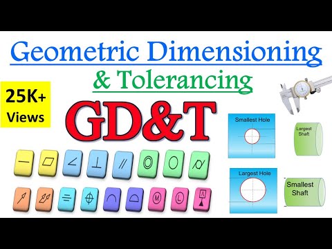Geometric Dimensioning & Tolerancing (GD&T) | #GD&T symbols explained | GD&T Tutorials | GD&T Basics