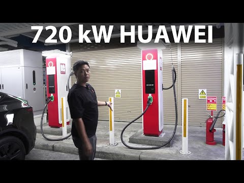 Huawei 720 kW chargers will revolutionize the charging network in Thailand