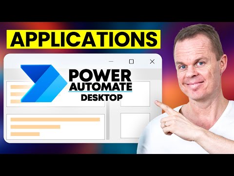UI Automation in Power Automate Desktop (Applications) - Full Tutorial