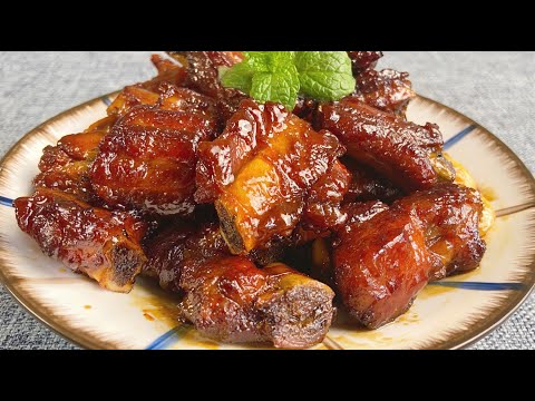 做糖醋排骨,最忌焯水和用油炸了,教你一招,好吃不油膩,太香了 【How to Make Chinese Sweet and Sour Pork Ribs】糖醋排骨
