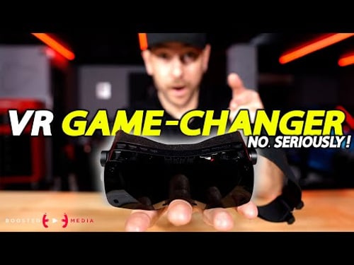 THIS TINY VR BLOWS MY MIND! - Bigscreen Beyond