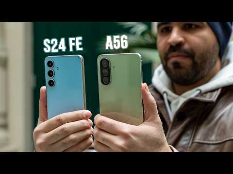 Galaxy A56 vs. S24 FE: Camera, Battery, Performance!