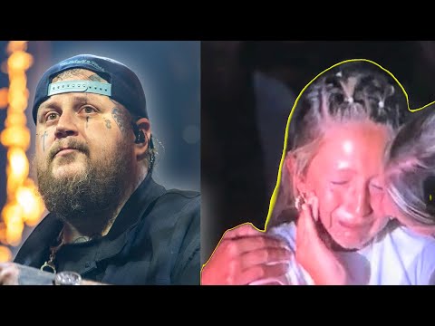 Jelly Roll LOST IT When He Saw Her Sign | I Am Not Okay