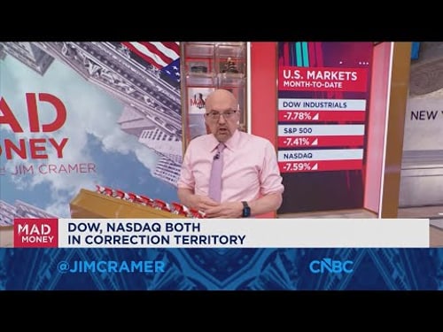 It was another week when it paid to get out of anything in tech that used to be good: Jim Cramer