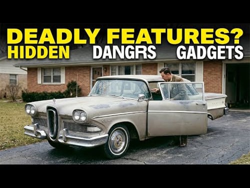 Every Vintage Car Feature That Would Shock Drivers Today