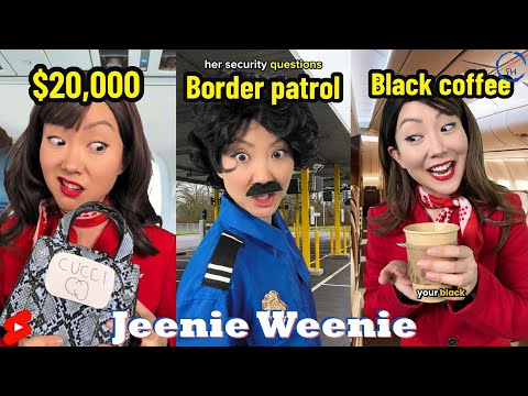 New Jeenie Weenie Shorts 2025 | Funny Sandra Jeenie Kwon Cabin Crew 2025