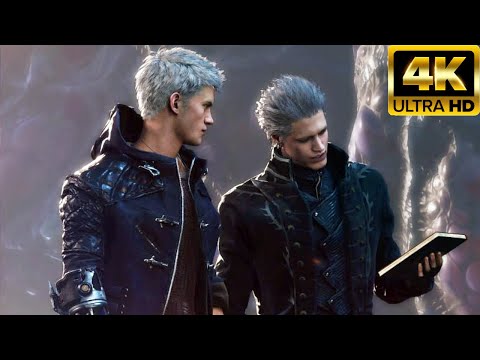 Vergil Meets Nero For First Time Scene - Devil May Cry