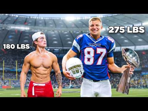 Training W/ NFL’s Strongest Tight End “GRONK”
